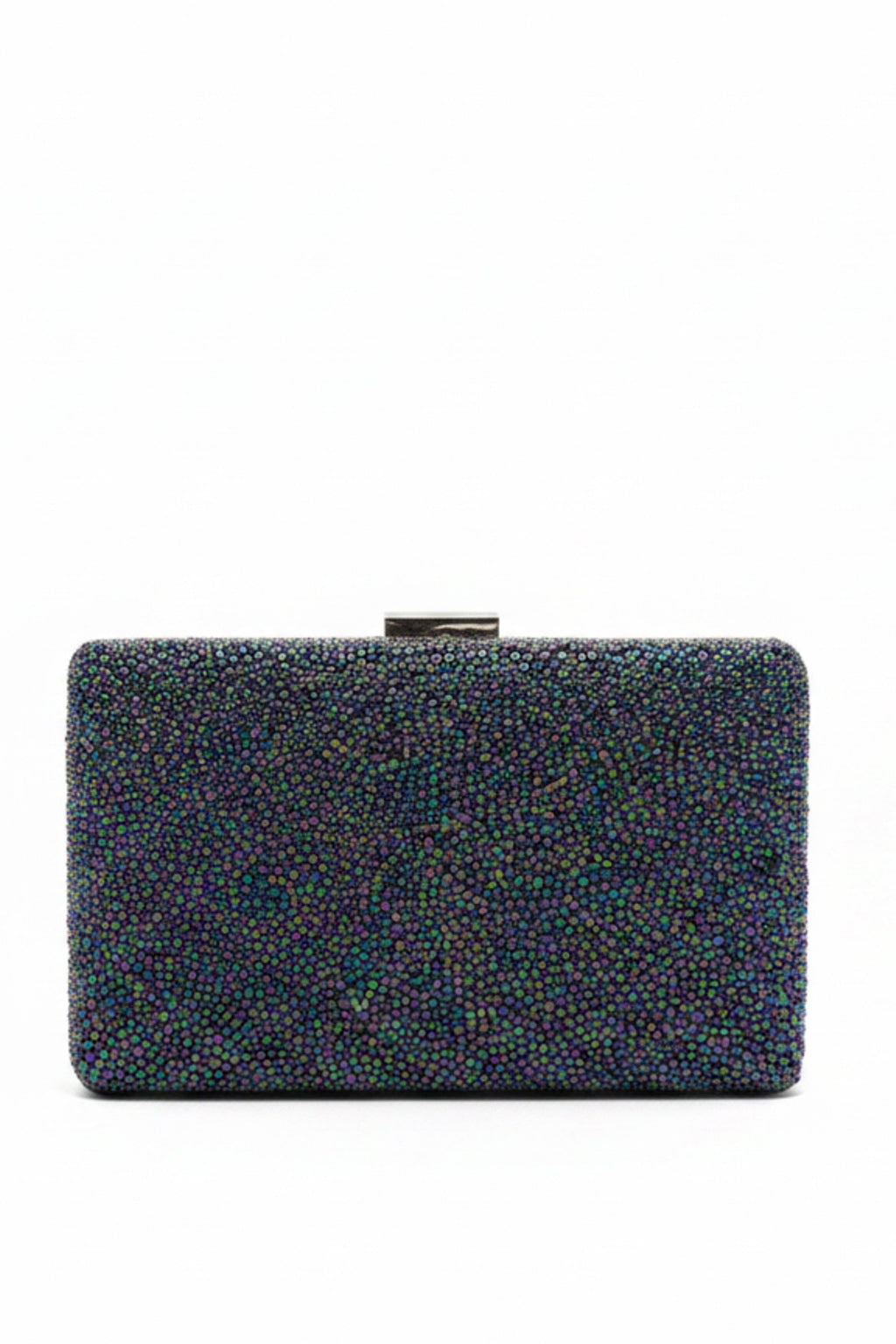 Opal Shine Beaded Evening Clutch