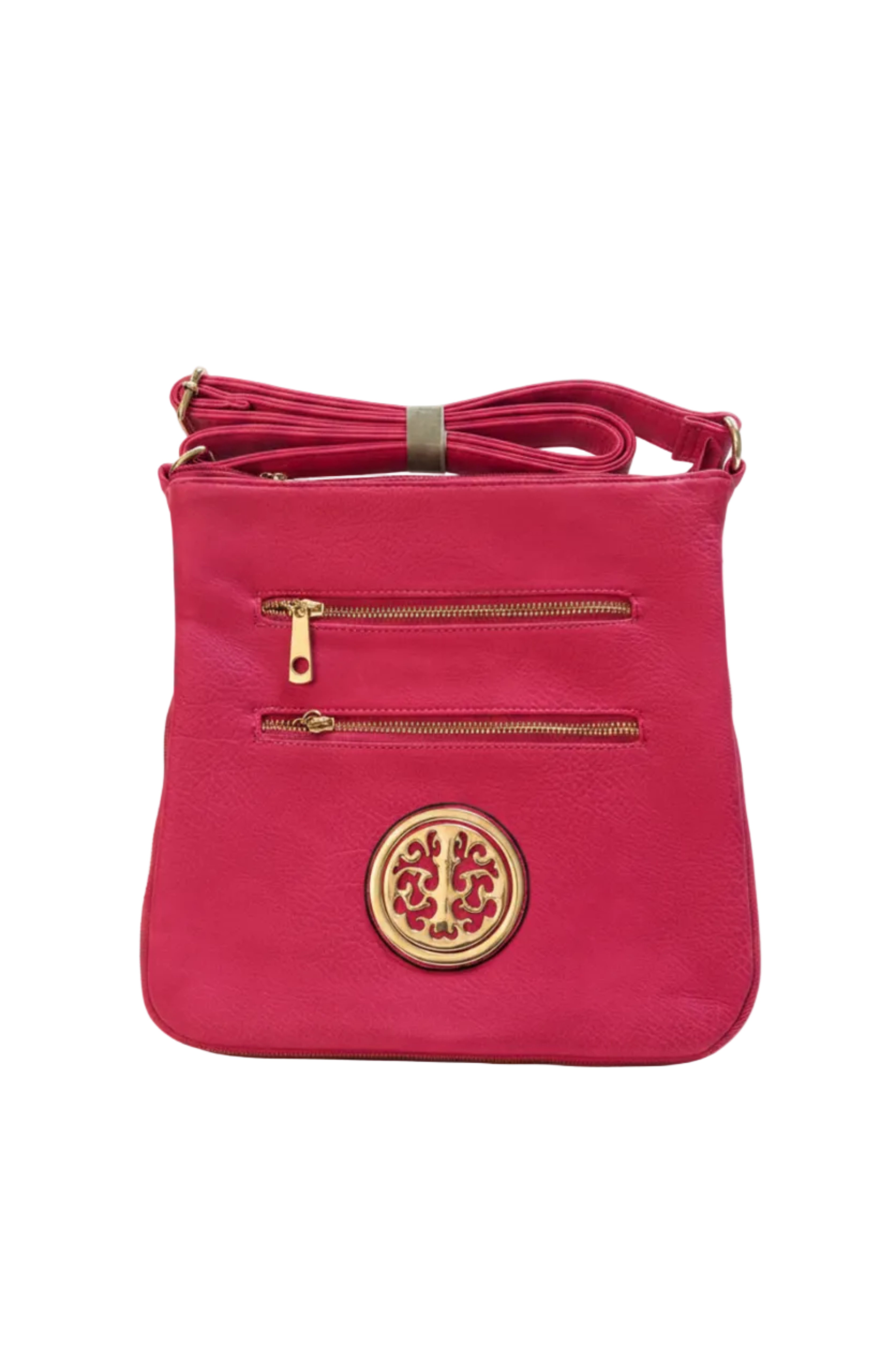 Dual‑Zip Crossbody