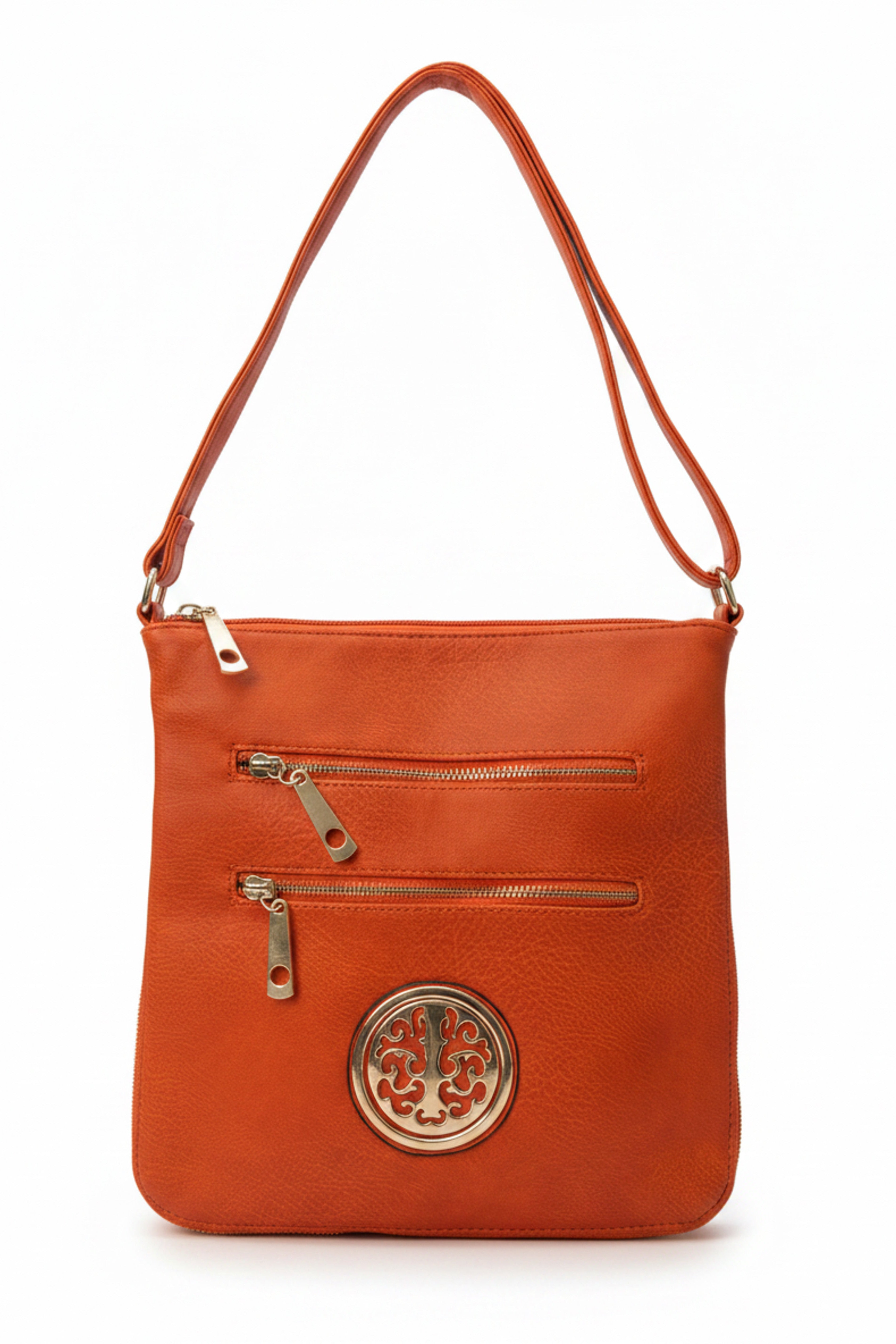 Dual‑Zip Crossbody